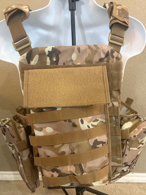 Premium Plate Carrier Kit, Carrier and Plates