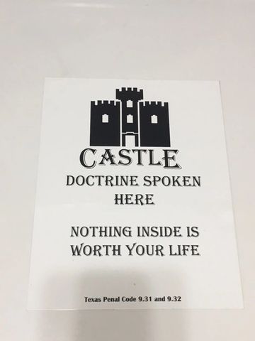 Castle Sign