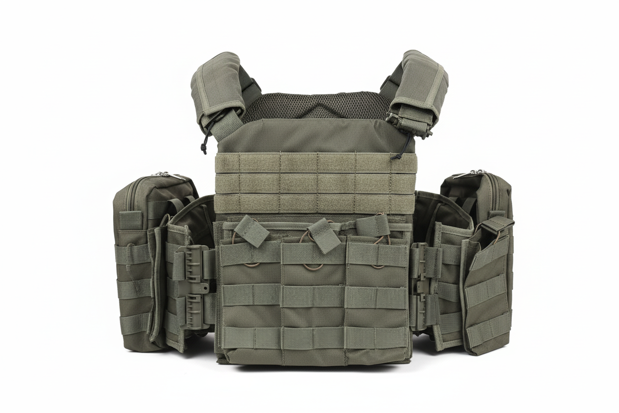 Premium Plate Carrier Kit, Carrier and level III+ Plates