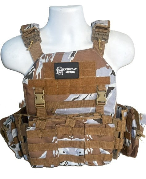 Desert Tiger Premium Plate Carrier 11x 14"  The Giant