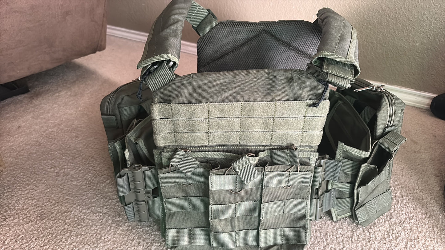 Premium Plate Carrier Kit, Carrier and Plates