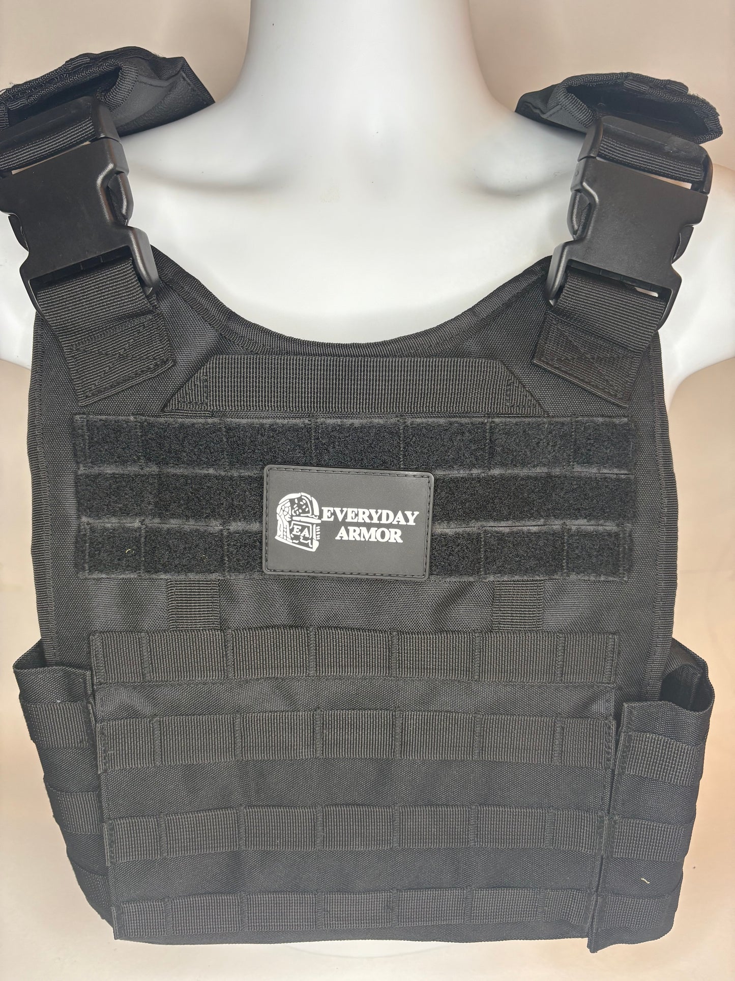 Standard plate carrier with side plate pockets